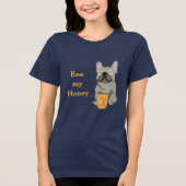Bee my honey Tri-Blend shirt (Voorkant)
