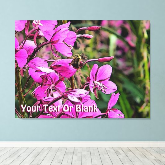 Bee Nice Canvas Afdruk (Insitu (Houten vloer))