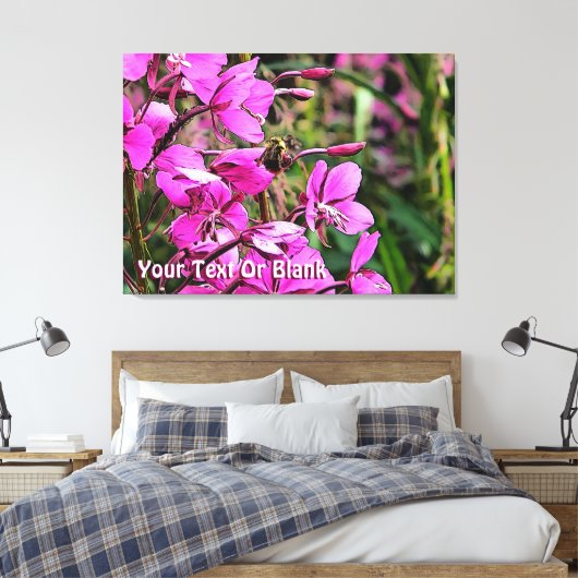 Bee Nice Canvas Afdruk (Insitu (Slaapkamer))