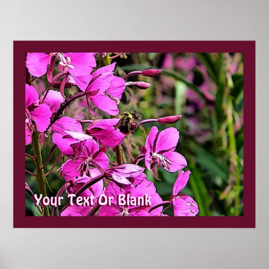 Bee Nice Poster (Voorkant)