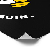 Bee Nice Poster (Hoek)