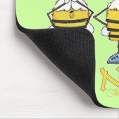 "Bee No Evil" bijen Muismat (Hoek)