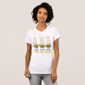 "Bee No Evil" bijen T-shirt (Voorkant volledig)