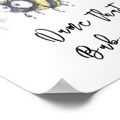 Bee - Noem dat baby voedsel Poster (Hoek)