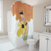 BEE NOG STEEDS SHOWER CURTAGE DOUCHEGORDIJN (In situ)