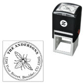 Bee-oerige honingbijen  zelfinktende stempel (In situ)