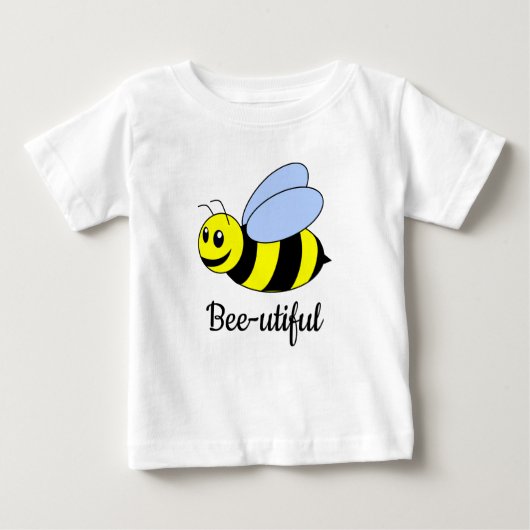 "Bee-oerwoud"-Baby T-shirt voor bijen (Voorkant)