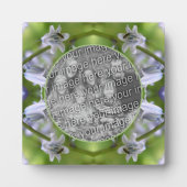 Bee On Bluebell Flower Voeg je eigen foto toe Fotoplaat (Voorkant)