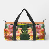 Bee On Snapdragon Bloem Gepersonaliseerd Plunjezak (Voorkant)