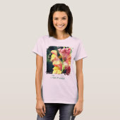 Bee On Snapdragon Flower Personalized T-shirt (Voorkant volledig)