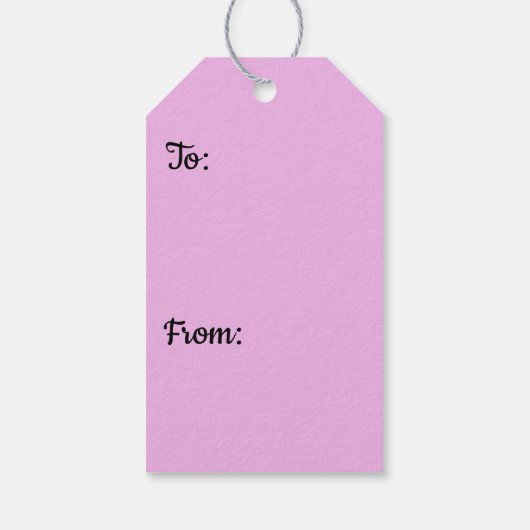 Bee on Thistle Flower Natuur Cadeaulabel (Achterkant)