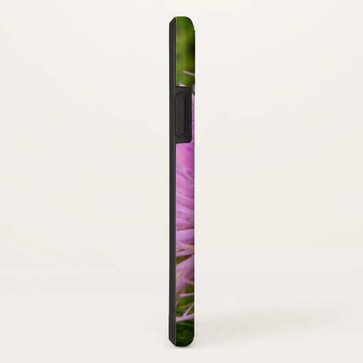 Bee on Thistle Flower Natuur Case-Mate iPhone Case (Achterkant/rechts)