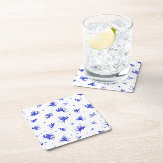 Bee Onderzetter - Hand getrokken kunst, cadeau voo (Insitu)