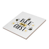 Bee onze gast tegeltje (Zijkant)