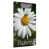 Bee op Daisy Alaskan Summer Natuur Foto Klembord (Rechts)