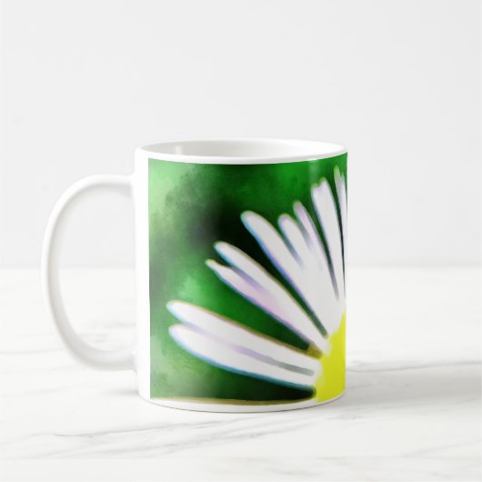 Bee op Daisy Coffee-Mok Koffiemok (Links)