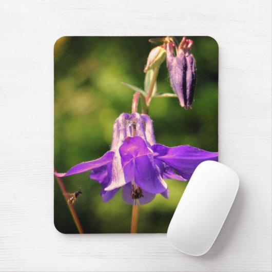 Bee op de wervelkolom muismat (Met muis)