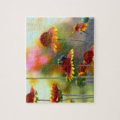 Bee op Gaillardia Jigzaag Puzzle Legpuzzel (Verticaal)