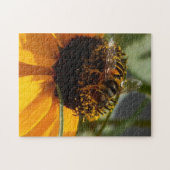 Bee op het werk - 11 x 14 Fotopuzzel Legpuzzel (Horizontaal)