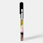 Bee op roze gele rozenbloemen Case-Mate iPhone case (Achterkant / Links)