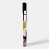 Bee op roze gele rozenbloemen Case-Mate iPhone case (Achterkant / Links)