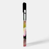 Bee op roze gele rozenbloemen Case-Mate iPhone case (Achterkant / Links)