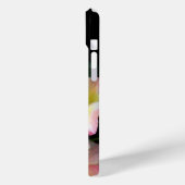 Bee op roze gele rozenbloemen Case-Mate iPhone case (Achterkant / Links)