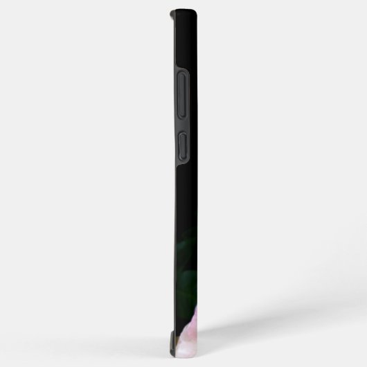 Bee op roze gele rozenbloemen samsung galaxy hoesje (Rechterkant)