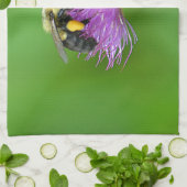 Bee op Thistle Kitchen Towel Theedoek (Gevouwen)