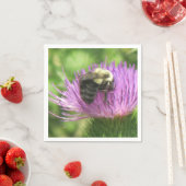 Bee op Thistle Napkin Servetten (Insitu)