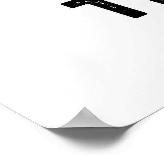 Bee op Thyme Funny Herb Insect Pun Poster (Hoek)