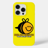 Bee Optimistic T.W.T Bumble Bee Apple Hoesje (Achterkant)