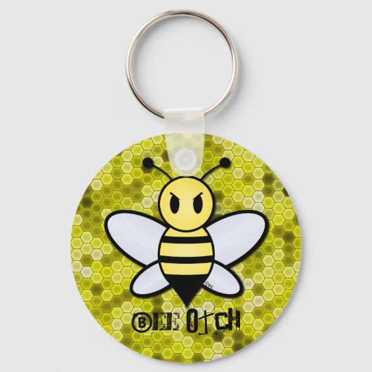 Bee Otch Key chain Sleutelhanger (Voorkant)