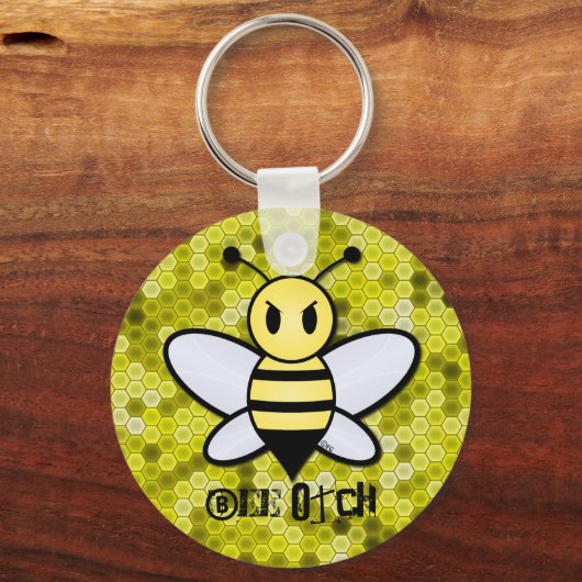 Bee Otch Key chain Sleutelhanger (Voorkant)