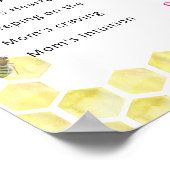 Bee Oude vrouwen Schoolschoudervrouwen Poster (Hoek)