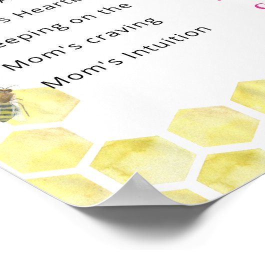 Bee Oude vrouwen Schoolschoudervrouwen Poster (Hoek)