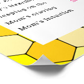 Bee Oude vrouwen Schoolschoudervrouwen Poster (Hoek)