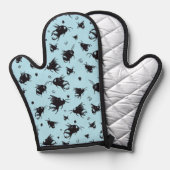 Bee Oven Mitt | Leuk verjaardagscadeau voor haar o Ovenwant (Voorkant / Achterkant)