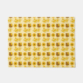 Bee Painting Ideas Deurmat (Voorkant)