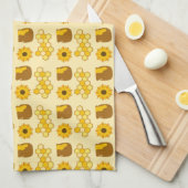 Bee Painting Ideas Theedoek (Quarter Fold)