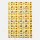 Bee Painting Ideas Theedoek (Verticaal)