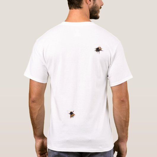 Bee Passionate t-shirt (Achterkant)