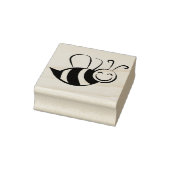 Bee patroon Afdrukrubberen stempel (Stempel)