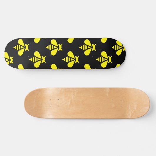 Bee Patroon Persoonlijk Skateboard (Horizontaal)