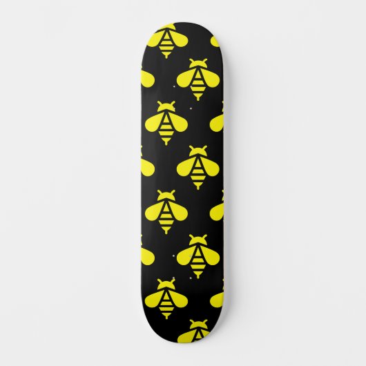 Bee Patroon Persoonlijk Skateboard (Voorkant)