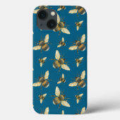 Bee Pattern iPhone / iPad-hoesje Case-Mate iPhone Case (Achterkant)