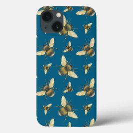 Bee Pattern iPhone / iPad-hoesje Case-Mate iPhone Case