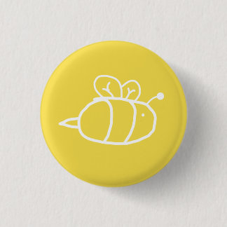 Bee Pin Ronde Button 3,2 Cm