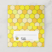 Bee-pleisterkaart Plaatskaartje (Buitenkant ongevouwen)