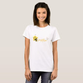 Bee Positief Crew Neck T-Shirt (Voorkant volledig)